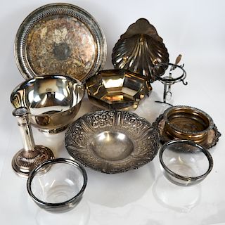 Lot of Assorted Silver Plate Articles (12)