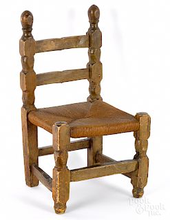 Primitive child's chair