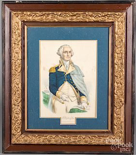 Currier & Ives lithograph of George Washington