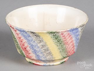 Rainbow spatter waste bowl