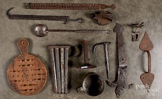 Group of country accessories