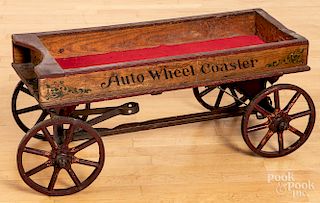 Painted Auto Wheel Coaster child's wagon