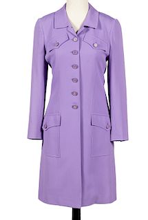 Chanel Boutique Lavender Dress Suit Size 36