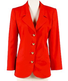 Valentino Red Blazer Size 38/4