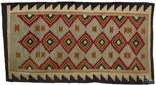 Navajo regional rug, ca. 1940, in a J. B. Moore s