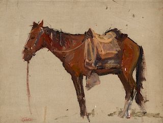 George Gage, Untitled (Horse Sketch)