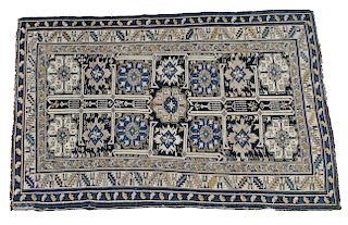 Antique Persian "Shirvan" Blue Rug