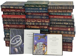 Masterpieces of Science Fiction. Norwalk, Connecticut: Easton Press, 1986 - 2002. Varios formatos. Piezas: 118.