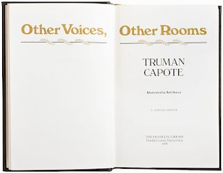 Capote, Truman. Other Voices, Other Rooms. Pensylvania: The Franklin Library, 1979.