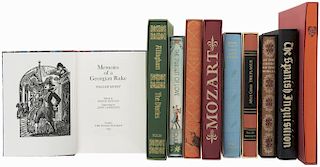 Editorial Folio Society. The Spanish Inquisition/ The Plague/ To Kill a Mockingbird/ The Pursuit of Love/ The Life of Mozart. Piezas:10