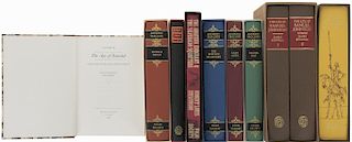Editorial Folio Society. The Age of Scandal/ The History and Adventures of the Renowned Don Quixote/ Lady Anna. Piezas: 10.