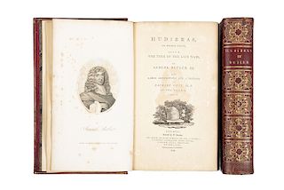 Butler, Samuel. Hudibras. London: T. Bensley, 1799. Tomos I - II. Piezas: 2.