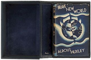 Huxley, Aldous. Brave New World. London: Chatto & Windus, 1932. Primera edición.