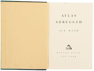 Rand, Ayn. Atlas Shrugged. New York: Random House, 1957. Primera edición.