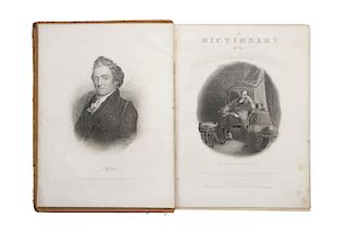 Goodrich, Chauncey A. - Porter, Noah. Webster's Dictionnary. Massachusetts, 1872. 3,000 grabados.