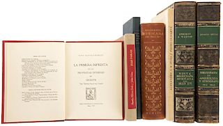 Valton, Emilio / Wagner, Enrique R. / García Icazbalceta, Joaquín / Stols, Alexandre A. M... Bibliografía Mexicana. Piezas: 7.