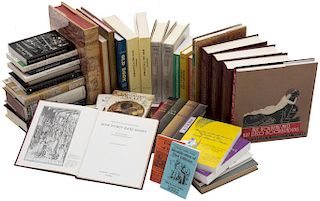 Lote de 50 Libros sobre Bibliografía, Colección y Valuación de Libros. Piezas: 50.