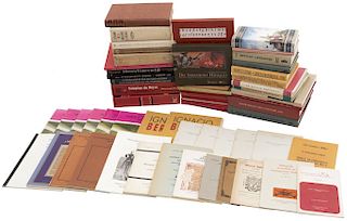 Lote de 60 Libros y Folletos sobre Bibliografía. Piezas: 60.
