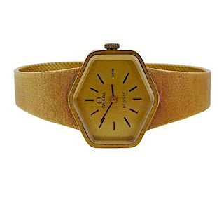 Omega De Ville  18k Gold Watch 