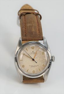 Rolex Stainless Vintage Mens Wristwatch, oyster perpetual, number 569630. 32 millimeters.