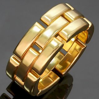 CARTIER Maillon Panthere 18k Yellow Gold Ring