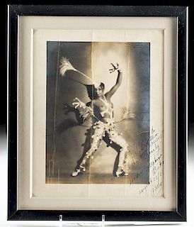 Signed Josephine Baker Photo - 1927 - Framed