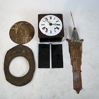 As-Is Partial Wag on Wall Clock