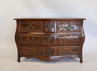 Finest Quality 18 Century Carved French Provincial