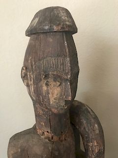 Igbo Seated Ikenga Community Figure, Early 20th Century