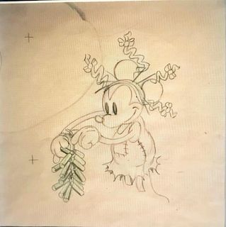 Mickey's Mellerdrammer Drawings