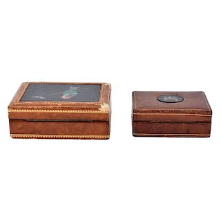 Antique Pietra Dura Boxes