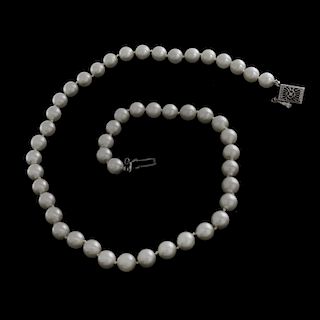 Vintage Pearl, 14K, Bracelet and Necklace