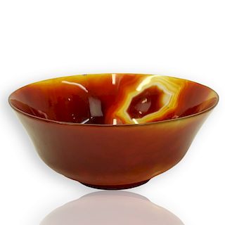 Chinese Carnelian Bowl