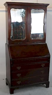 Antique American Two-Part Secretary Desk