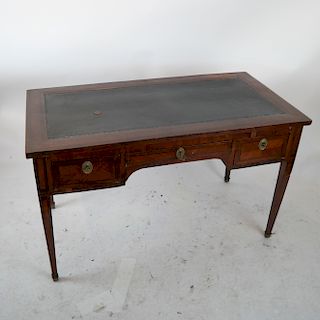 Antique English Bureauplat Desk