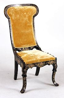 Victorian Papier Mache Side Chair