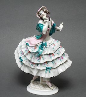 Meissen "Estrelle" Russian Dancer Porcelain Figure