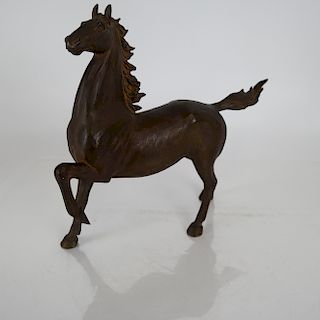 Asian Bronze Horse Sculpture Bronze