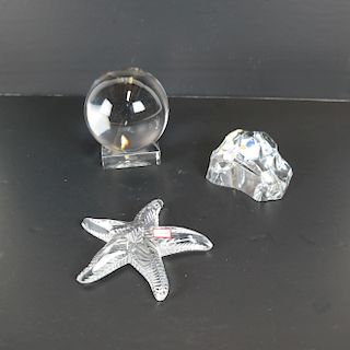 Baccarat Starfish, Globe, Other