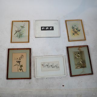 Six Prints: Two Pairs of Birds, Renata, McEliaz