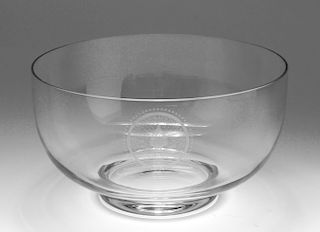 Tiffany & Co. Trump Inauguration Glass Bowl