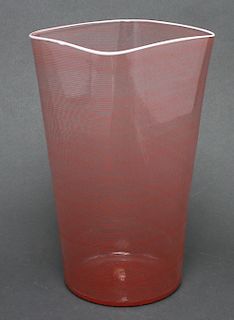 Barovier & Toso Murano Art Glass Vase