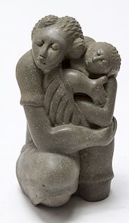 Mitzi Solomon Cunliffe "Mother & Child" Sculpture