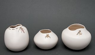 Jacquie Stevens Native American Pottery Vases, 3