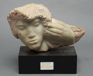 Irma Rothstein "Woman" Carved Steatite Sculpture