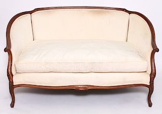 French Provincial Manner Settee
