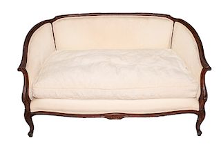 French Provincial Manner Settee