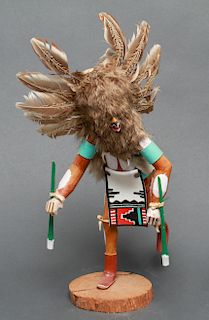 Owl Ryflarg Native American Kachina Doll