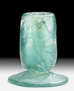 Rare Roman Glass Kohl Jar, ex-Bonhams