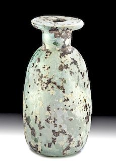 Roman Glass Bottle w/ Beautiful Iridescence